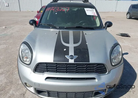 2013 Mini Countryman Cooper S z USA, uszkodzony, nr VIN WMWZC3C57DWP22122